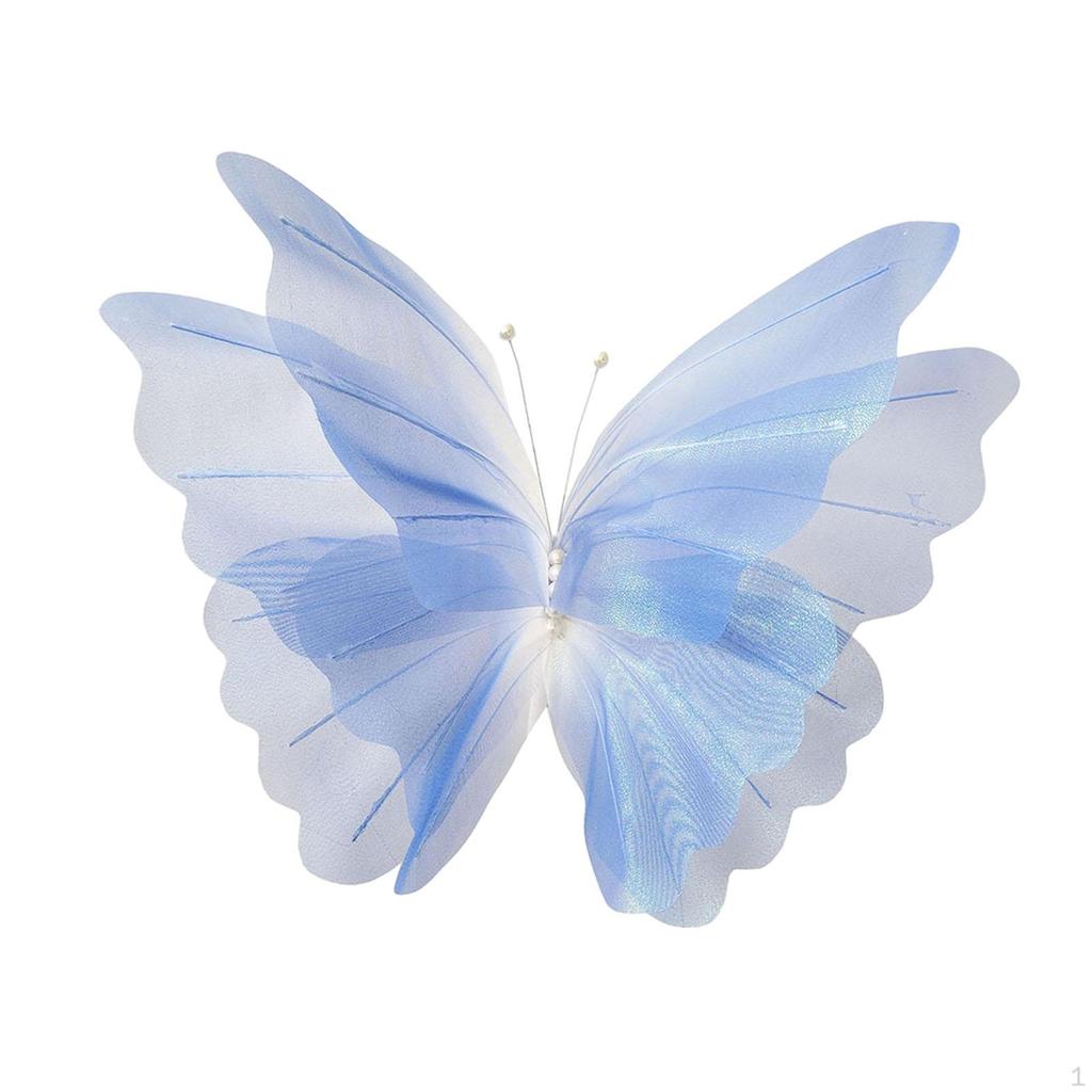 Backdrop for, Large Fake, DIY, Huge 3D Butterflies Flowers, Party Decoration, Crafts, Reception