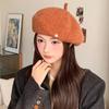 Retro Winter Berets Hat Warm Felt Berets Fashion French Artist Hat Lady