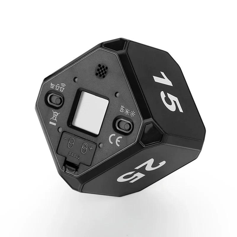 

Кубические таймеры на 5-15-25-45 минут Датчик гравитации Переворачивание Предустановленное время Обратный отсчет Кулинария Исследование Мини Цифровой Таймер Песочные часы