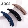[Large Banana Clips] 3pcs Large Banana Clips Set | Sturdy Ponytail Clip, Vertical Clip, High-End Twist Clip for Daily Use