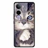 For Vivo Y400 5G Case Y 400 6.67" Animal Wolf Lion Tempered Glass Hard Back Cover For Vivo Y400 2025 Phone Cases Soft Bumper Bag