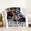 Coperta di Flanella Scintillante per Performance di Taylor Swift - Morbida e Adatta per Divani, Letti, Uffici, Viaggi, Tutte le Stagioni, Ottimo Regalo per Feste e Compleanni.