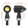 2X Eagle Eye LED Motorcycle Signal License Plate Light Motorcycle Taillight Yellow Moto Accessories Motorbike Brake Lamp
