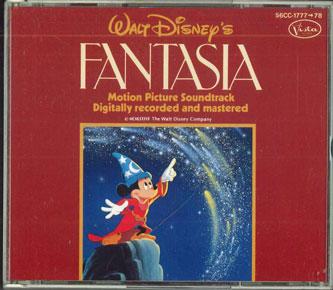 

CD OST, DISNEY - Fantasia 56CC177778 BUENAVISTA Japan Soundtracks & Musicals Used