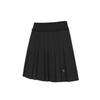 Anew Golf W Fleece Pleated Sq_Bk