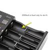 Lii-PL4 4 Slots Smart Intelligent Battery Charger AC110-240V for 18650/26650/16340/17500/AA/AAA
