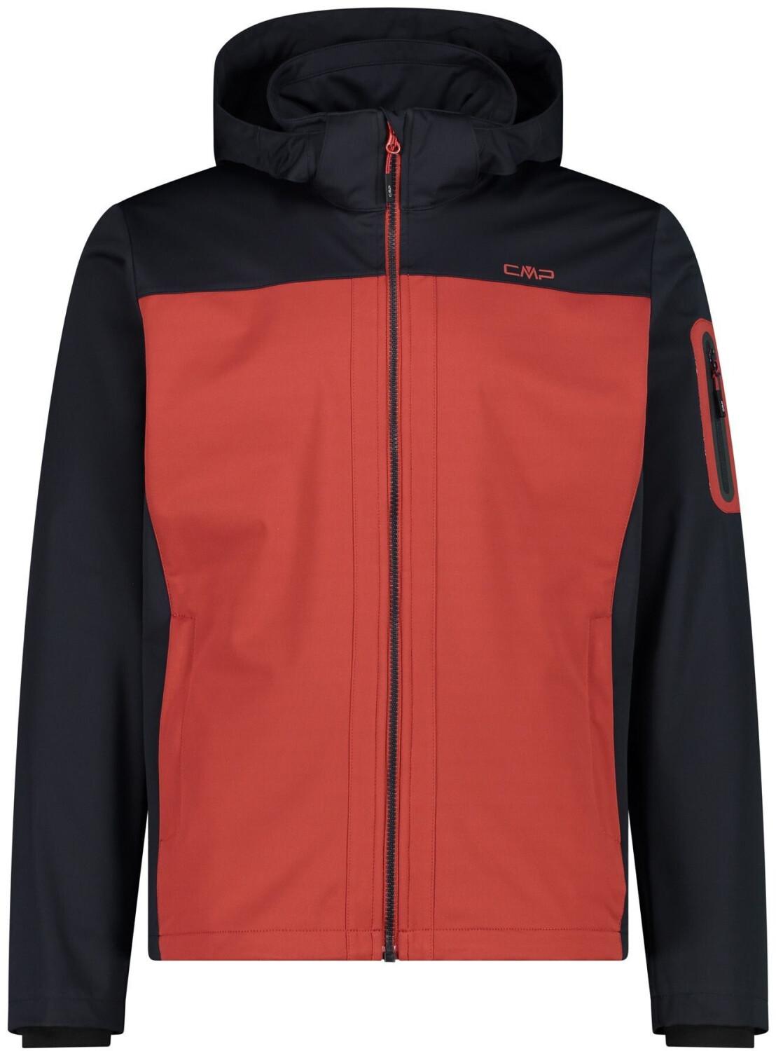 

Куртка CMP Light Softshell Jacket с отстегивающимся капюшоном (39A5027) Man Jacket Zip Hood (39A5027) rust/antracite 58