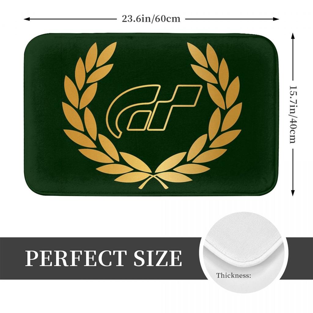 GRAN TURISMO Anti-slip Doormat Floor Mat Dust-proo Carpet Rug for Kitchen Entrance Home Balcony Footpad Mats