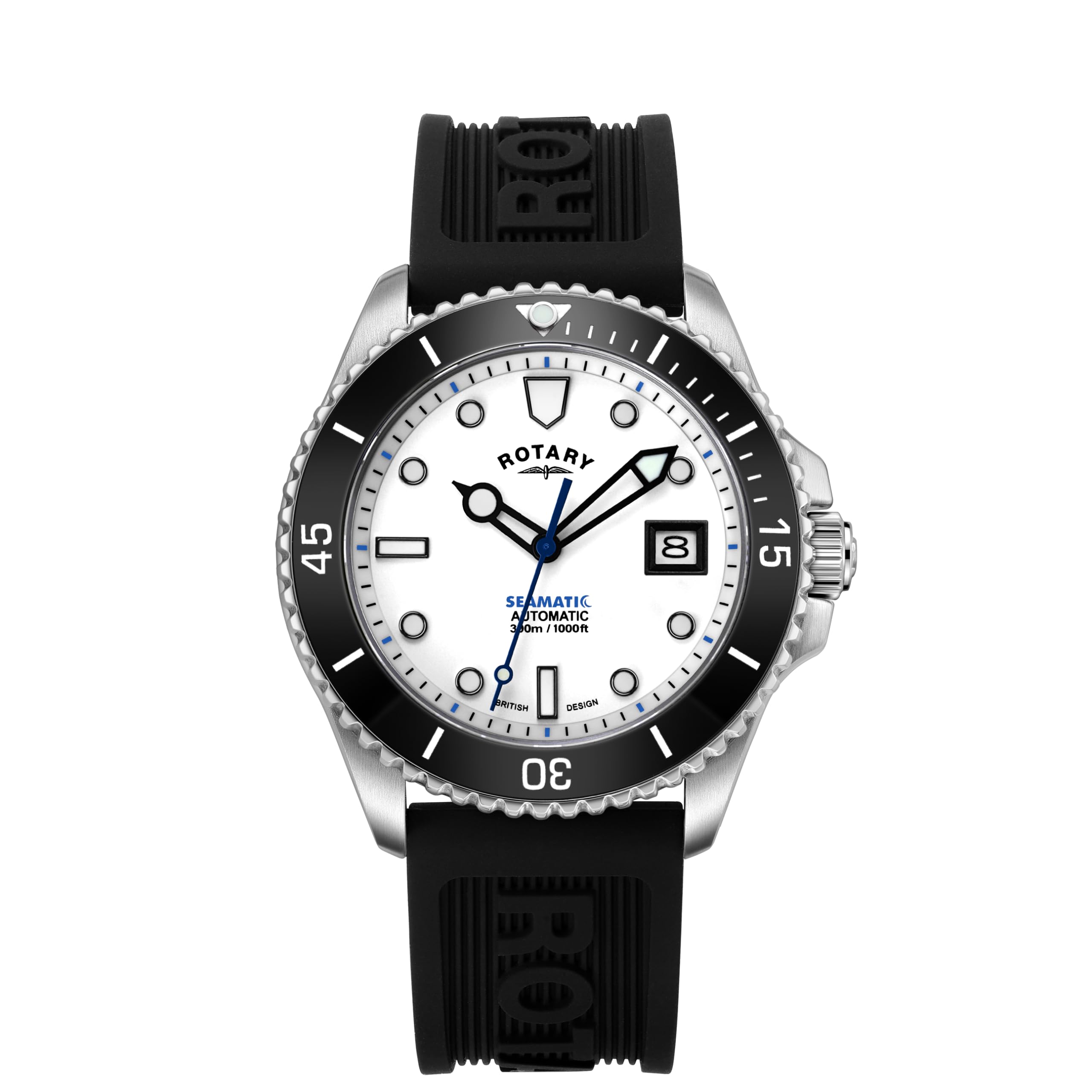 

ROTARY Henley Diver Seamatic GS05430/06 Men s Black Diver s Watch