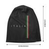 Italien Flagge Mützen Unisex Damen Unisex Outdoor Winter Warm Strickmütze Erwachsene Italien Katar Slouch Mützen
