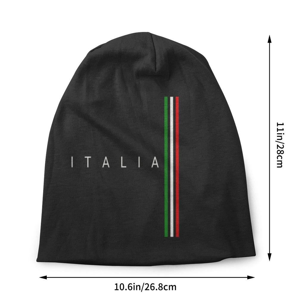 Italien Flagge Mützen Unisex Damen Unisex Outdoor Winter Warm Strickmütze Erwachsene Italien Katar Slouch Mützen