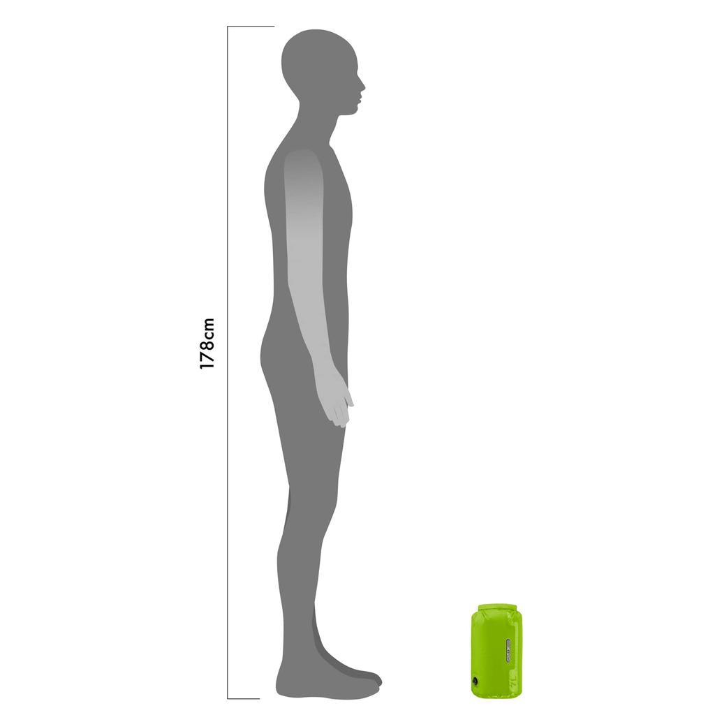 ORTLIEB Dry Bag PS10 Valve K2221 Light Green 7L 7L / 27(H) x 55(Circumference) x 17.5(D) cm