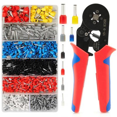 Crimping Tool For Ferrules + 1200 Insulated Ferrules