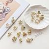 Metal Starfish Hair Claw Hair Clip Mini Hair Claw Retro Shell Hair Crab Clip  Women