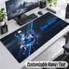 Custom Name Text Mouse Pad Cristiano Ronaldo Personalized Desk Pad For Work And Gaming