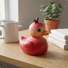 6 Pieces Fruit Duck Figurine Creative Fruit Duck Statue Colorful Vibrant Colors for Tabletop