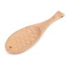 Nanmu Fish-shaped Creative Rice Spoon Rice Paddle Hand-carved Wooden Spoon Tableware Kitchen Utensil