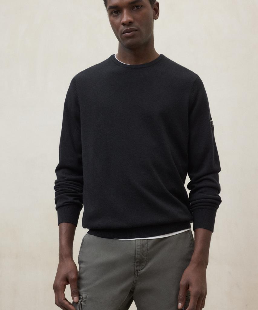 Ekoalpeu Men'S Black Bayona Sweater