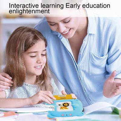 1 Set Talking Flash Card Educational Toy Kids Early Education Machine Travel Preschooler