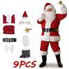Weihnachtsmann Übergröße Extra Dickes Weihnachtskostüm - Klassischer Stil