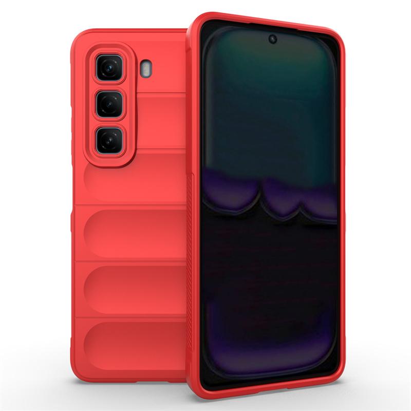 For Infinix Hot 50 50i 4G Case Square Silicon TPU Phone Cases for Infinix Hot50 Hot50pro 4G Soft Bumper Back Cover Fundas