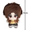 Titan Anime Plush Toy Eren Jaeger plushies Stuffed cotton Hange Zoe plush doll Levi Figure Collection Pendant keychain Gift 10cm