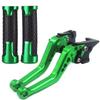 Aluminum Motorcycle Handlebar Grips Brake Clutch Levers Lever Extensions Kawasaki Yamaha Ducati CFMOTO