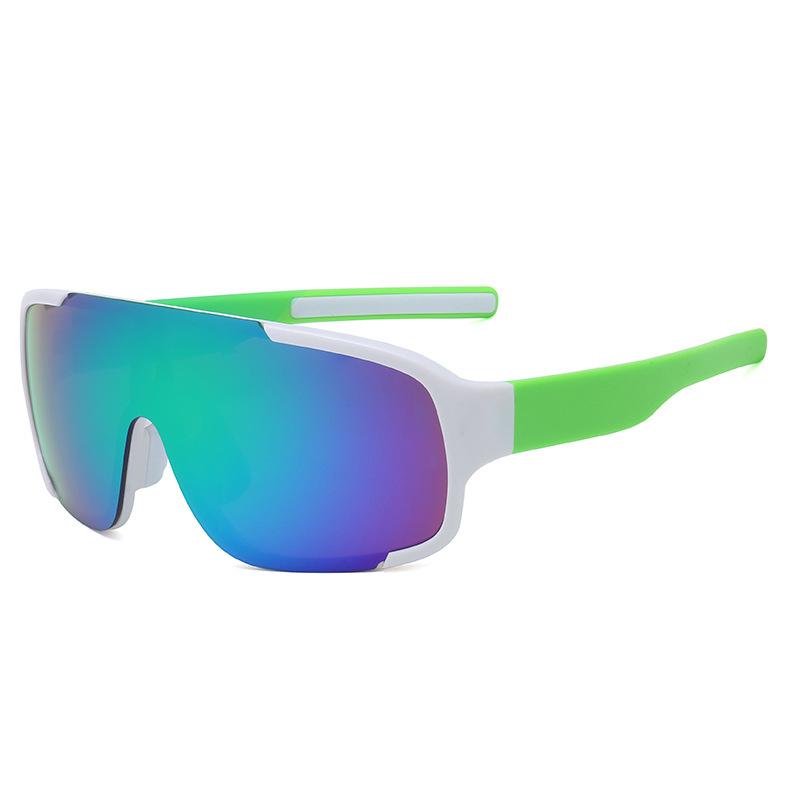 Futuristic Windproof Dazzling Reflective Cycling Sunglasses