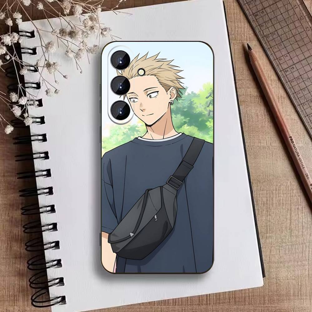 Rintaro Tsumugi K-Kaoruko Waguri Phone Case For Samsung Galaxy A73,A21s,A22,A31,A52,A53,A71,A41Soft Black Shell