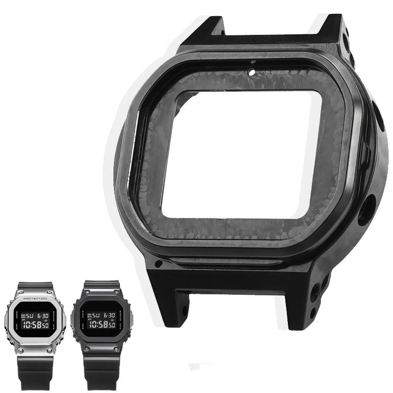 For Casio Square 3229 Case GM-5600 Watch Aluminum Alloy Inner Case Movement Case Damaged Replacement