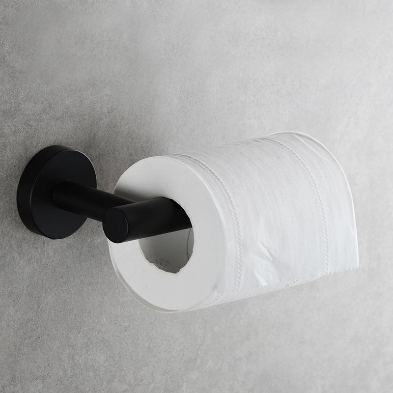 

Brushed Gold 304 Stainless Steel Bathroom Paper Towel Holder Wall Mounted Toilet Roll Holder Toilet Paper Holder Tissue Box чорний