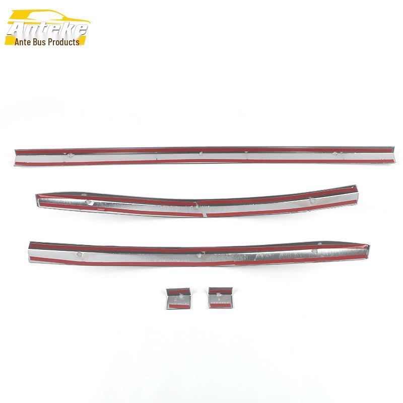 2019 Touareg Rear Bumper Scratch-Resistant Trim: Electroplated Tailgate Bright Strip