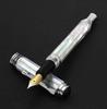Xezo Maestro Fountain Fine Limited Serial Numbered Pen, Nib, Mother-of-pearl, Chrome-plated, Handmade, Edition,