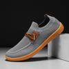New Spring Men Casual Shoes Wide Toe Soft Loafers Comfortable Men's Driving Shoes Quality Mesh Flat Moccasins Men's Sneakers