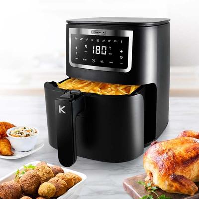 Fritadeira Sem Óleo De 3l - 8 Programas Airmed3 De Kitchencook