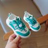 Children Casual Shoes White Spring Pu Leather Patchwork Baby Toddler Boys Girls Sport Shoes Fashion Outdoor Soft Kids Trainers