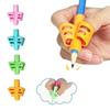 3-12pcs Children Writing Pencil Pen Holder Kids Learning Practise Silicone Pen Aid Grip Posture Correction Device for Students