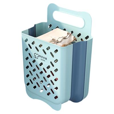 1 Set Clothes Storage Basket Large Capacity Bathroom Supplies with Handle Laundry Storage Organizer Clothes Basket Practical