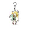 Bocchi The Rock! Gotoh Hitori Plastic Anime Keychain Ijichi Nijika Kita Ikuyo Bag Tag Parts Baji Accessories