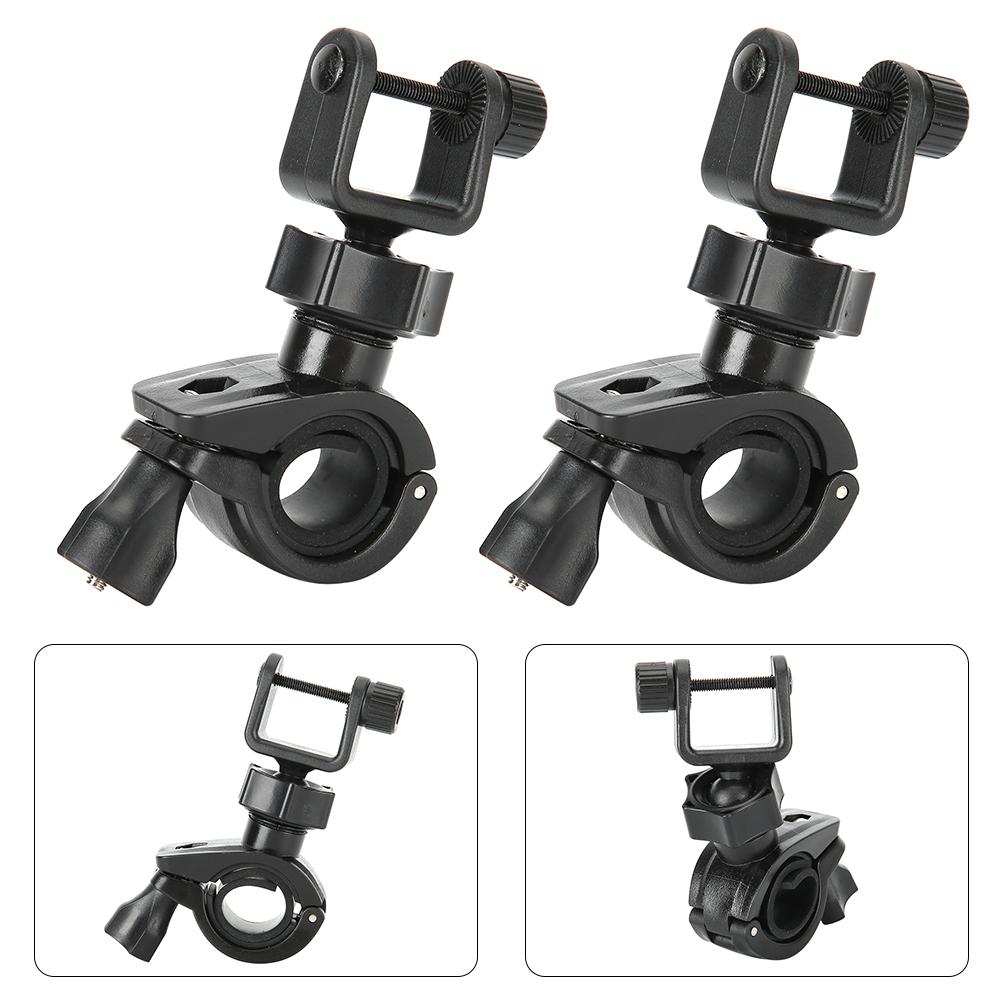 2 szt. HD076A Kamera samochodowa DV Uchwyt Mocujący Akcesoria do roweru motocykla (Głowica UType)(Głowica UType )