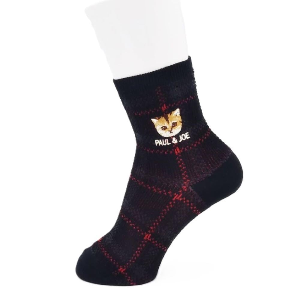Paul Joe Low Crew Black & Women's Socks,