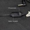 Clip 3.5mm Plug Headset for Xiao-mi Ergonomic Headphone Outdoor Walkie Talkie