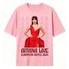 Singer Aitana 2026 Cuarto Azul graphic Unisex T Shirts Unisex Pure Cotton Short Sleeve Y2k Oversized Popular Tee Fashion Tops Gifts