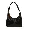 Fashionable Retro Niche Commuter Tote Bag with Large Capacity and Single Shoulder Strap Design Casually