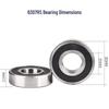 Tuoge 6307-2RS Deep Groove Ball Bearing