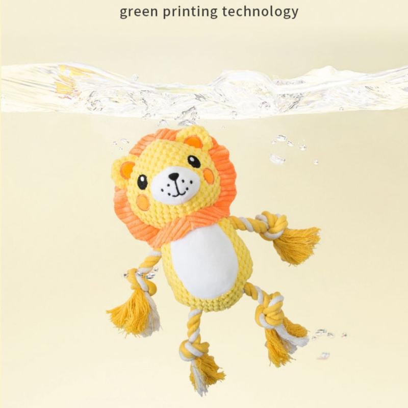 Funny Dog Squeak Toys Puppy Toy Cute Stuffed Chew Toys for Dog Teething Soft Plush Cool Stuffed Dog Toys