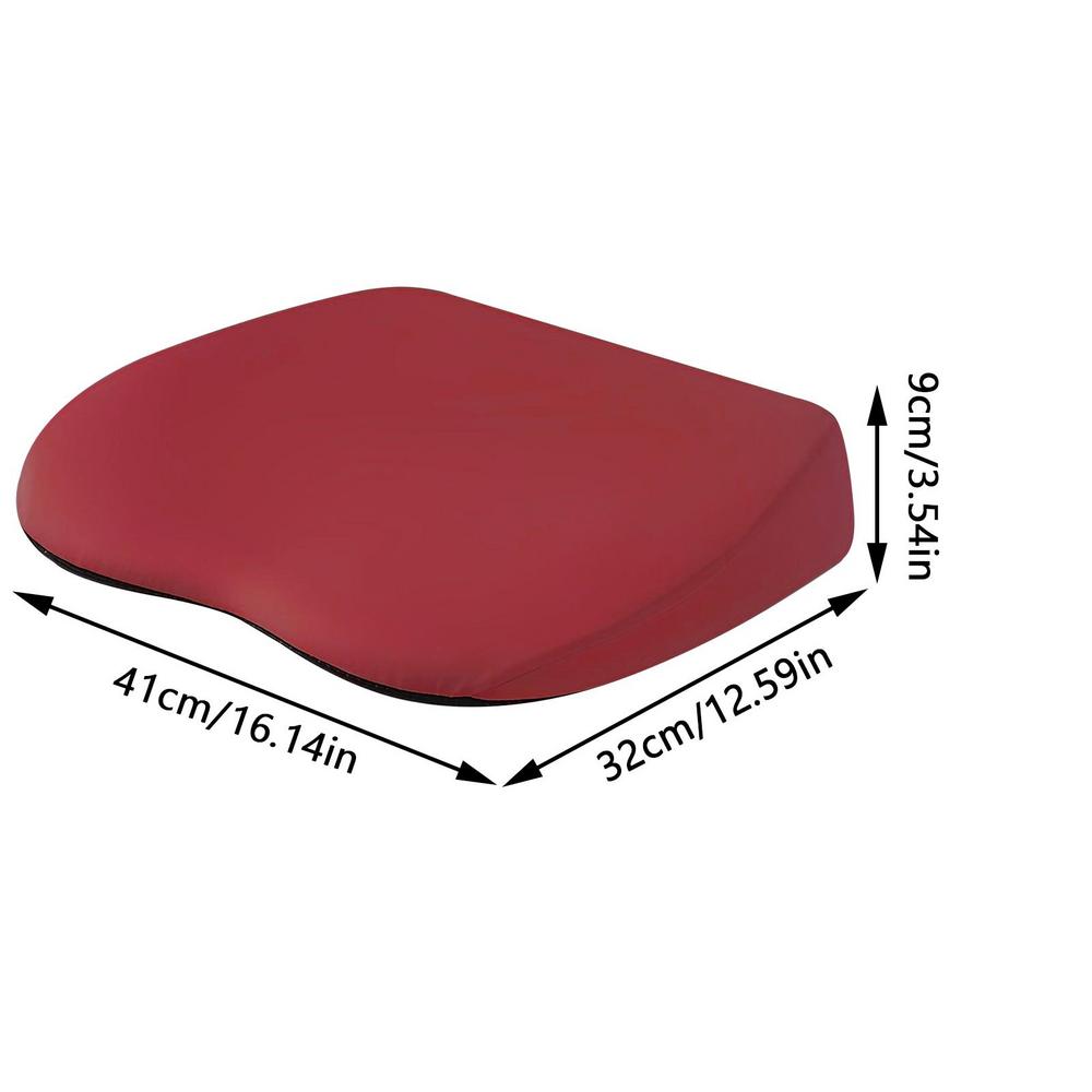 Seat Cushion For Car Seat Driver Car Cushion Seat Pad Anti-skid Pillow With Memory Foam Hardened Quick Rebound Memory Relieve