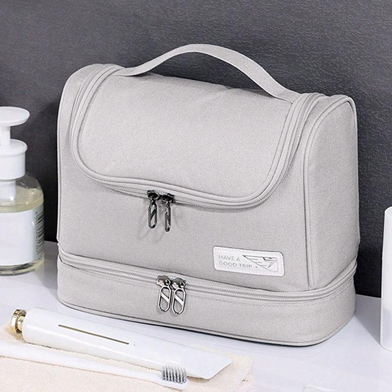 Men Necessaries Hanging Make Up Bag Oxford Travel Organizer Cosmetic Bags for Women Necessaries Make Up Case Wash Toiletry Bag
