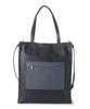TK Takeo Kikuchi Saffiano 2-Weg Tote Tas, Zwart (419) 00