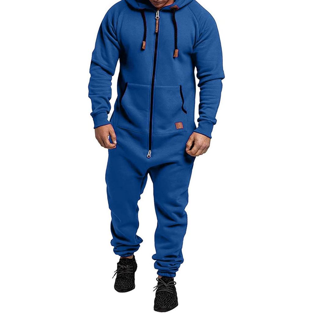 Hooded Jumpsuit, Workwear, Comfortable And Stylish, Winter Clothes for Men, Jumpsuit Men, Men'S Winter Clothes